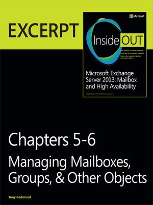 cover image of Managing Mailboxes, Groups, & Other Objects